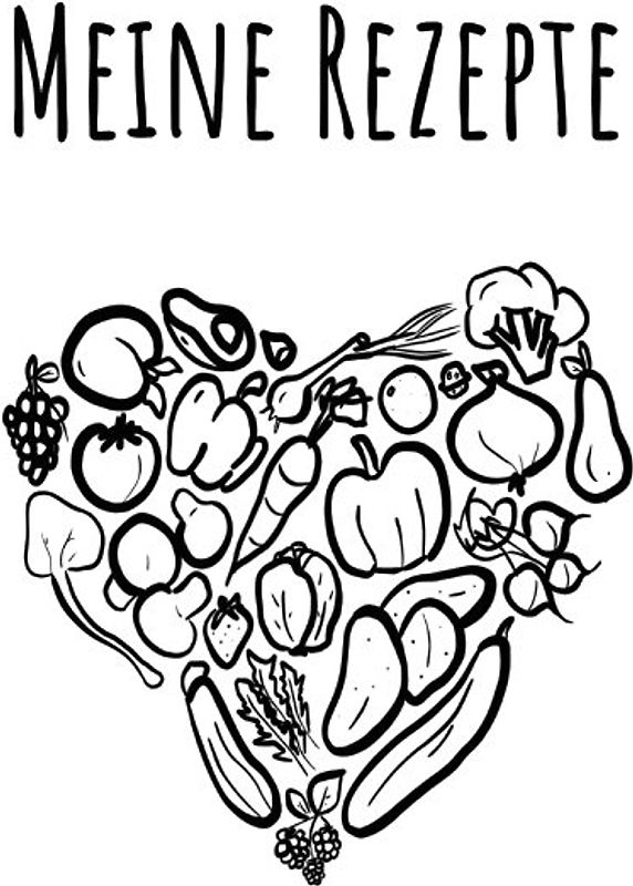 Meine Rezepte Ringbuch A4