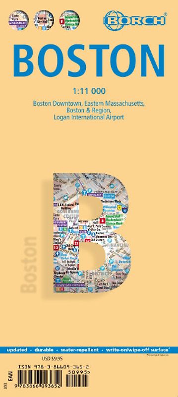 Boston, Borch Map