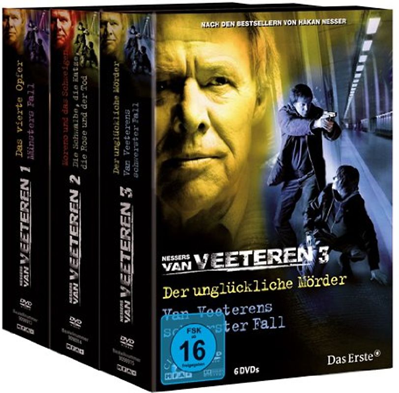Van Veeteren 1-3 [Limited Edition] [6 DVDs] DVD