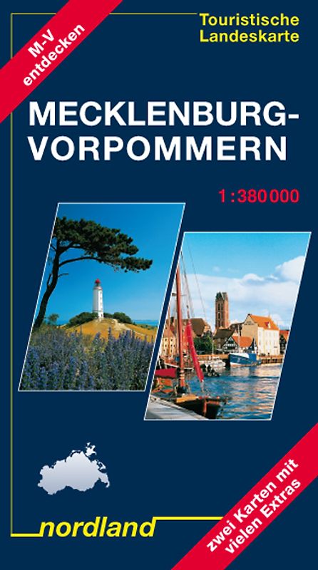 Mecklenburg-Vorpommern, Touristische Landeskarte