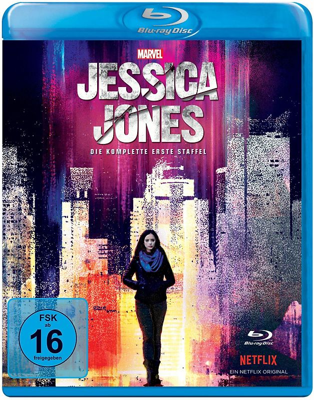 Marvel's Jessica Jones - Die komplette erste Staffel [4 Discs] Blu-ray Disc