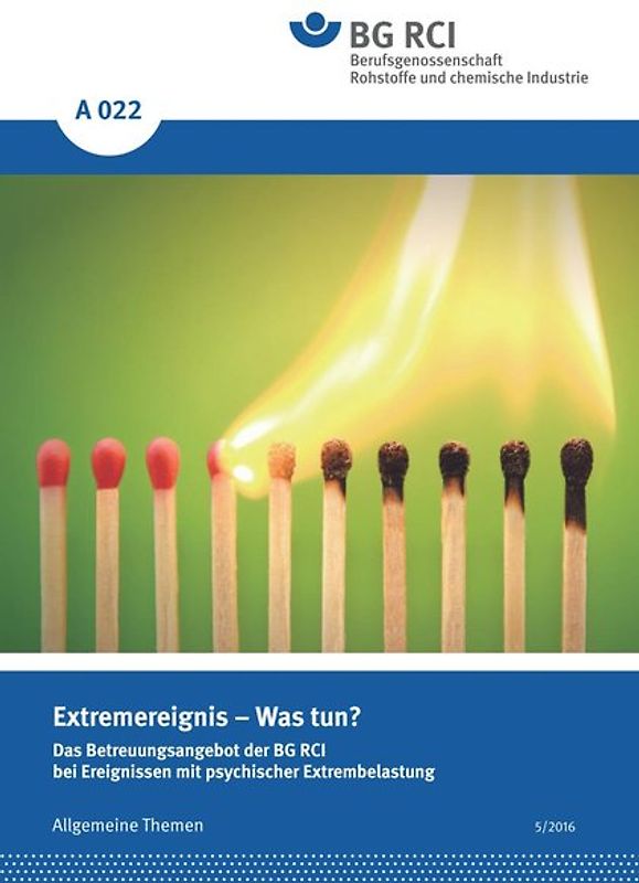 A 022 Extremereignis - Was tun?