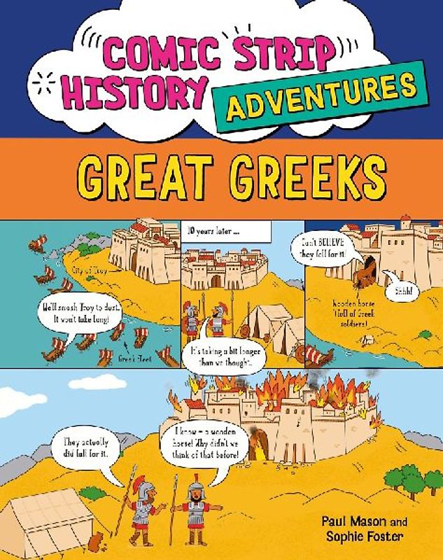 Comic Strip History Adventures: Great Greeks