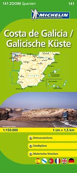 Michelin Costa de Galicia/ Galicische Küste