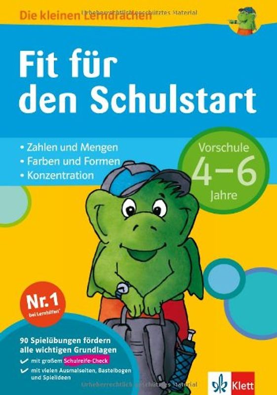Fit für den Schulstart  (4-6 Jahre)