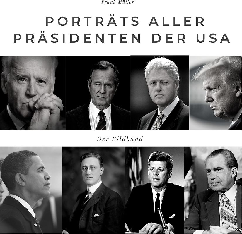 Porträts aller Präsidenten der USA