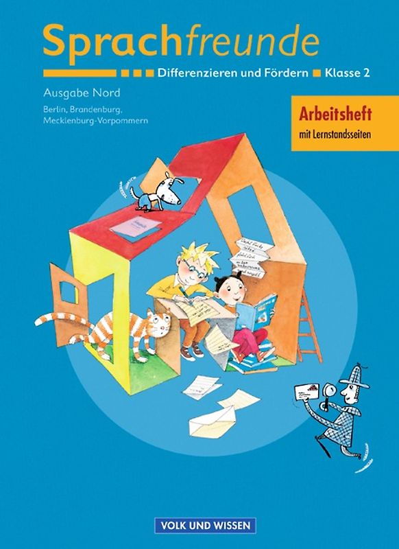 Sprachfreunde - Ausgabe Nord 2004 (Berlin, Brandenburg, Mecklenburg-Vorpommern) / 2. Schuljahr - Differenzieren und Fördern