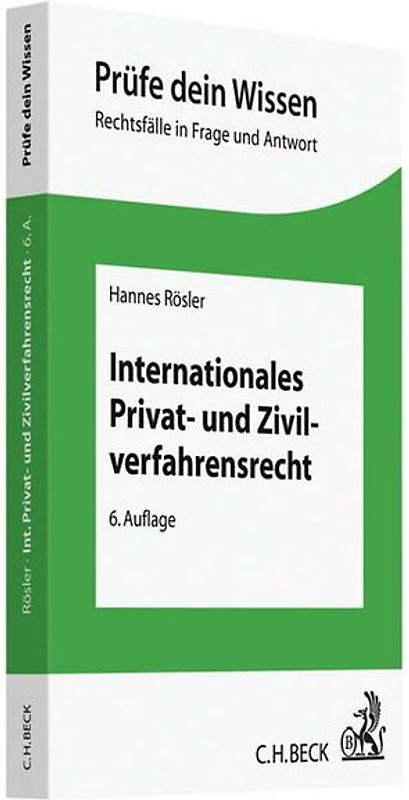 Internationales Privat- und Zivilverfahrensrecht