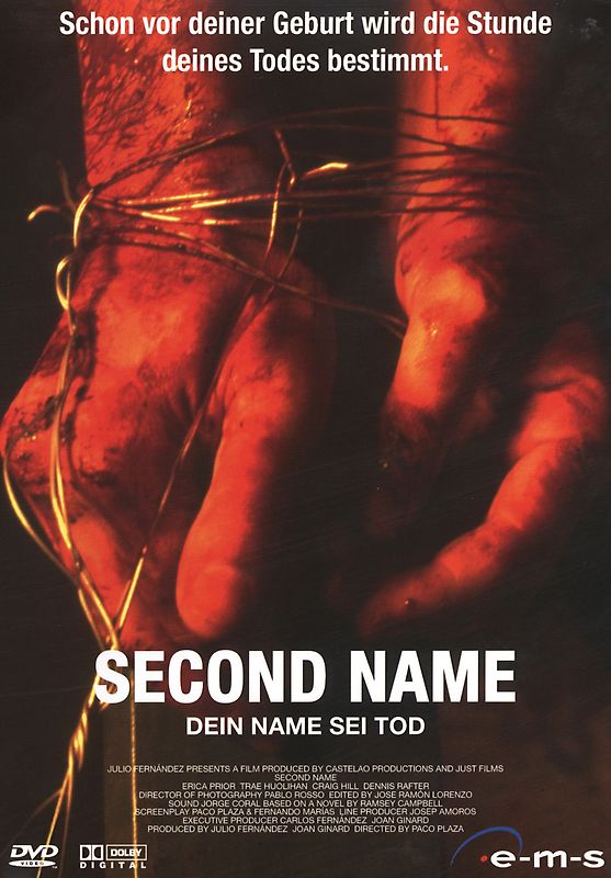 Second Name - Dein Name sei Tod DVD