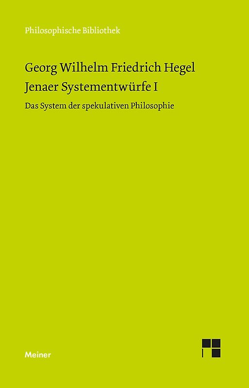 Jenaer Systementwürfe I