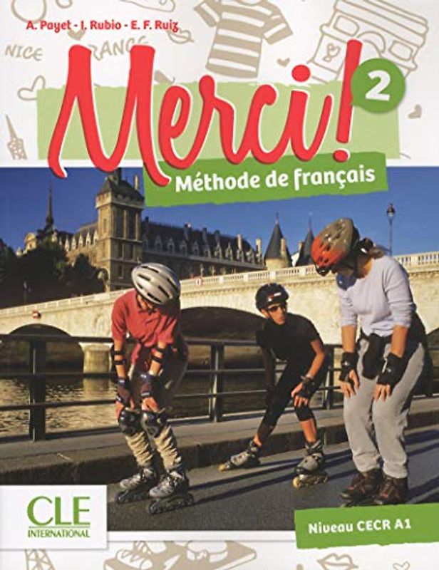 Merci 2 Podrecznik + DVD: Livre de l'eleve 2 + DVD-Rom