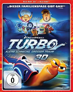 Turbo - Kleine Schnecke, großer Traum [3D Blu-ray] 3D Blu-ray Disc