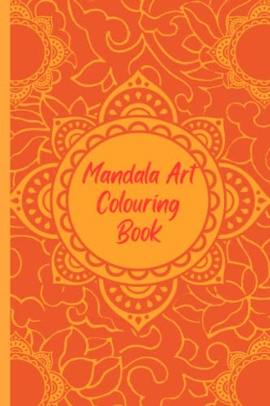 MANDALA ART COLOURING BOOK