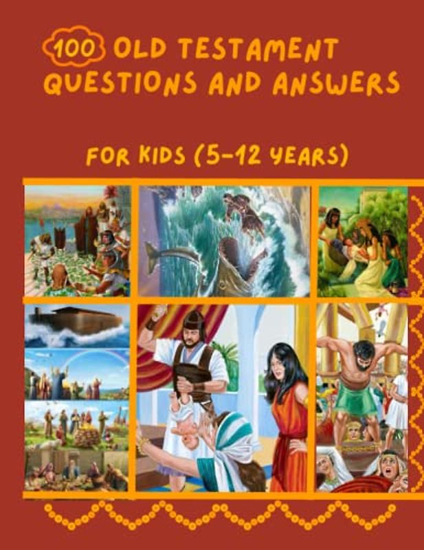 100 Old Testament Questions and answers For Kids(5-12years): Each page contains old testament questions and answers with few bible references for ... school teaching,8.5 x 11",100 Pages.