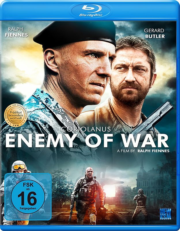 Coriolanus - Enemy of War Blu-ray Disc