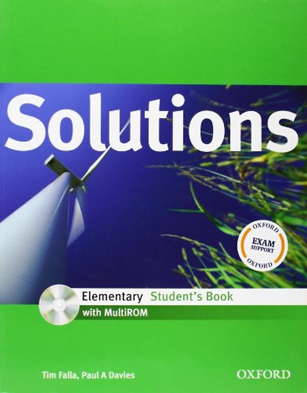 Solutions Elementary: Student's Book with MultiROM Pack - Tim Falla