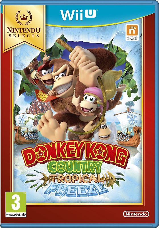 Donkey Kong Country: Tropical Freeze [Nintendo Selects, Internationale Version] Nintendo Wii U