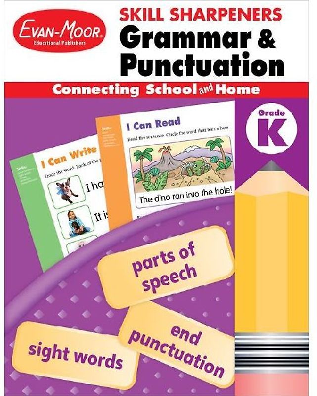 Skill Sharpeners: Grammar and Punctuation, Grade K
