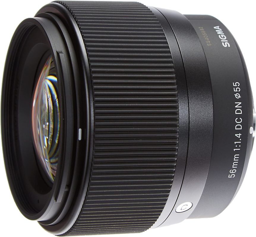 Sigma C 56 mm F1.4 DC DN 55 mm Filtergewinde (Micro Four Thirds Anschluss) schwarz