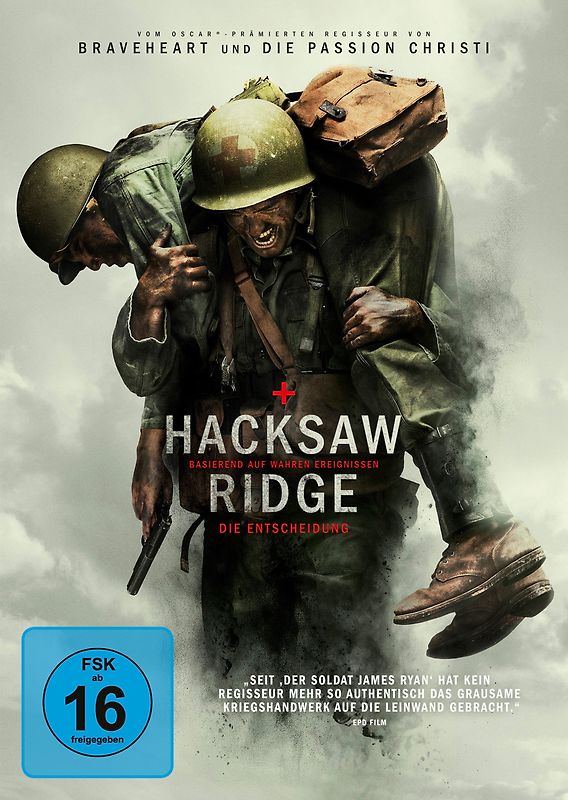 Hacksaw Ridge - Die Entscheidung DVD