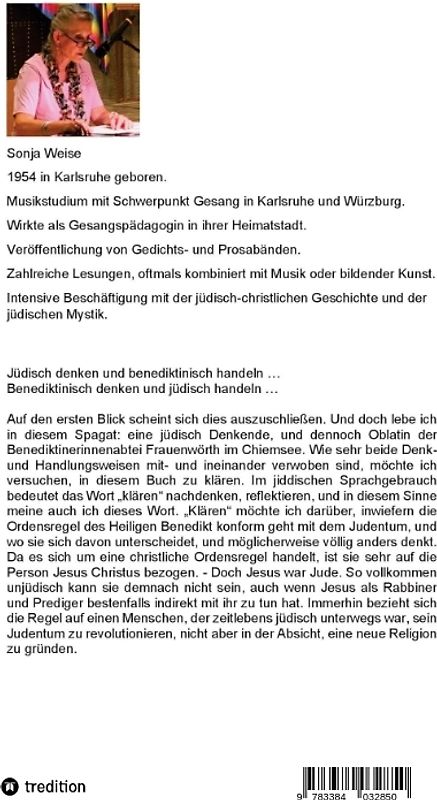 Ich sein zwischen Judentum und Ordensregel