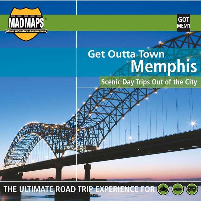 Memphis, TN - Mad Maps Get Outta Town Series