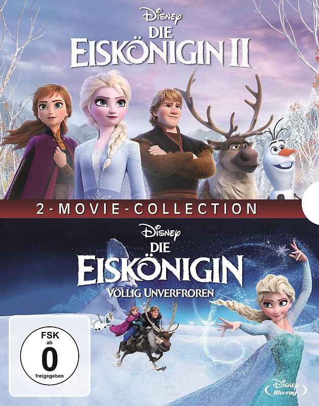 Die Eiskönigin - Völlig unverfroren / Die Eiskönigin 2 [2 Discs] Blu-ray Disc