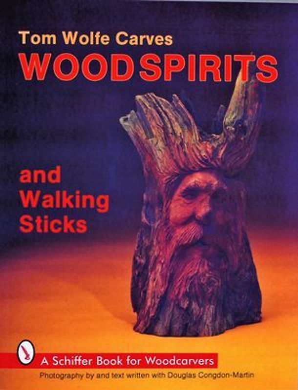 Tom Wolfe Carves Woodspirits and Walking Sticks