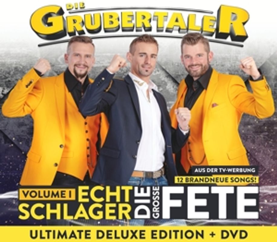 Echt Schlager,die große Fete-Deluxe CD & DVD