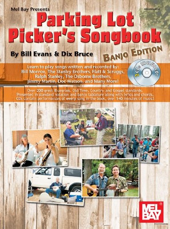 Parking Lot Picker's Songbook: Banjo Edition [With 2 CDs]