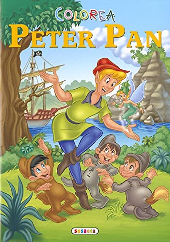 Colorea Peter Pan (Colorea hadas y princesas)