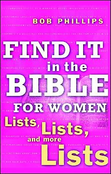 Find It in the Bible for Women