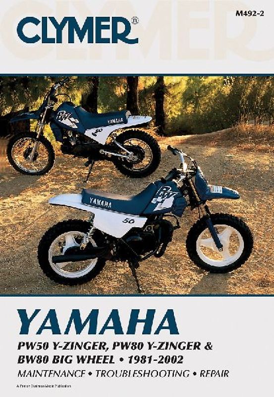 Yamaha PW50/80 Y-Zinger & BW80 Big Wheel Motorcycle (1981-2002) Clymer Repair Manual