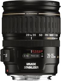 Image of Canon EF 28-135 mm F3.5-5.6 IS USM 72 mm filter (geschikt voor Canon EF) zwart (Refurbished)