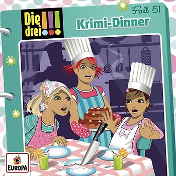 Die drei !!!: Folge 51 - Krimi-Dinner