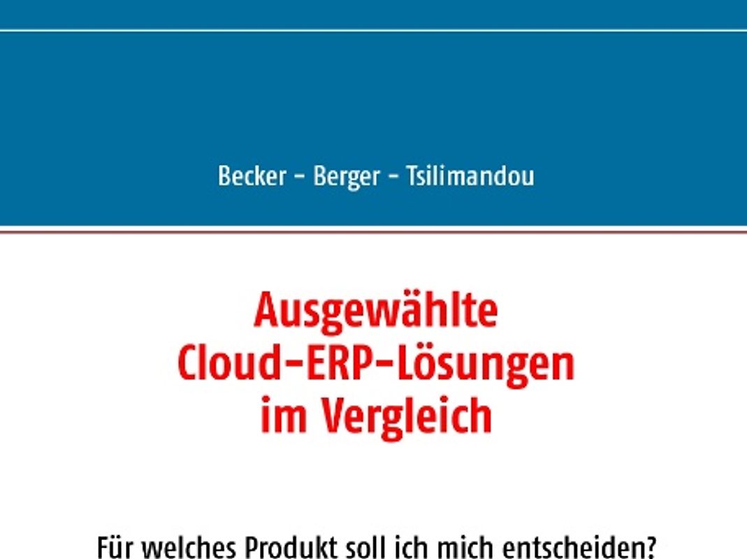Ausgewählte Cloud-ERP-Lösungen im Vergleich