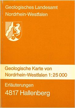 Geologische Karten von Nordrhein-Westfalen 1:25000 / Winterberg [Hallenberg]
