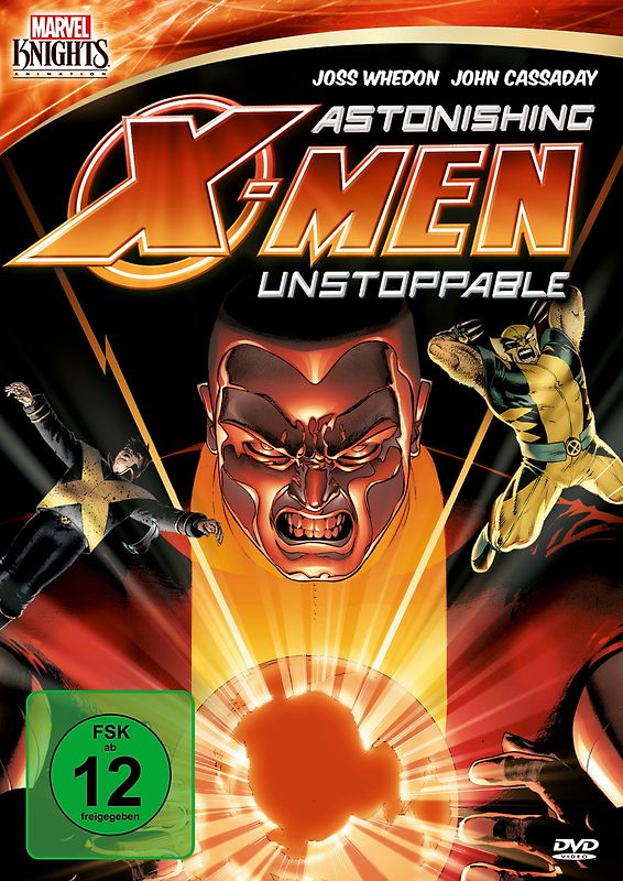 Astonishing X-Men: Unstoppable DVD