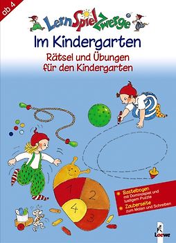 Im Kindergarten - Rätsel und Übungen