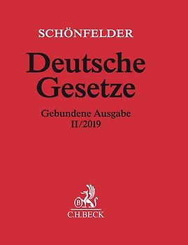 Deutsche Gesetze Gebundene Ausgabe II/2019