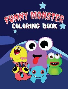 Funny Monster Coloring Book