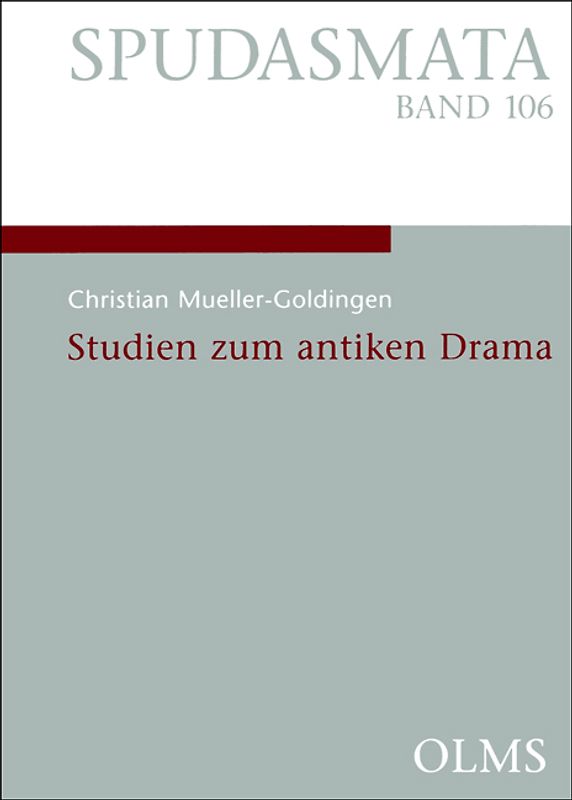 Studien zum antiken Drama