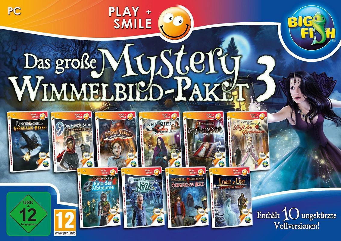 Das große Mystery Wimmelbild Paket 3 [3 Discs] PC Spiele