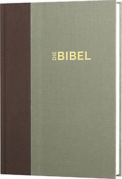 Schlachter 2000 Bibel – Standardausgabe (Duoleinen braun/khaki, fester Einband)
