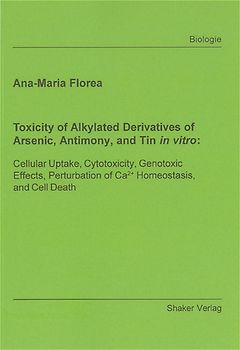 Toxicity of Alkylated Derivatives of Arsenic, Antimony, and Tin in vitro