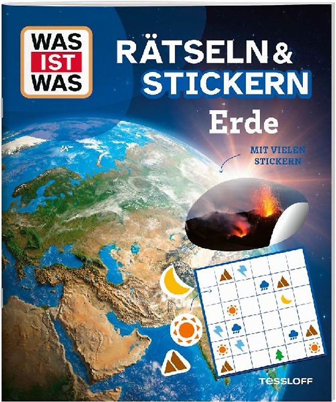 WAS IST WAS Rätseln und Stickern: Erde