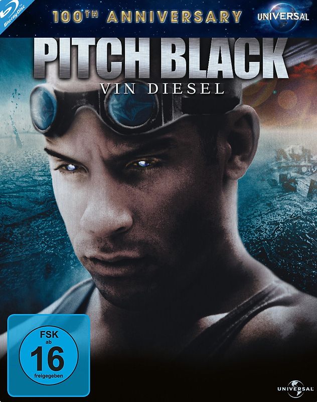 Pitch Black - Planet der Finsternis [Steelbook  100th Anniversary Universal Edition] Blu-ray Disc