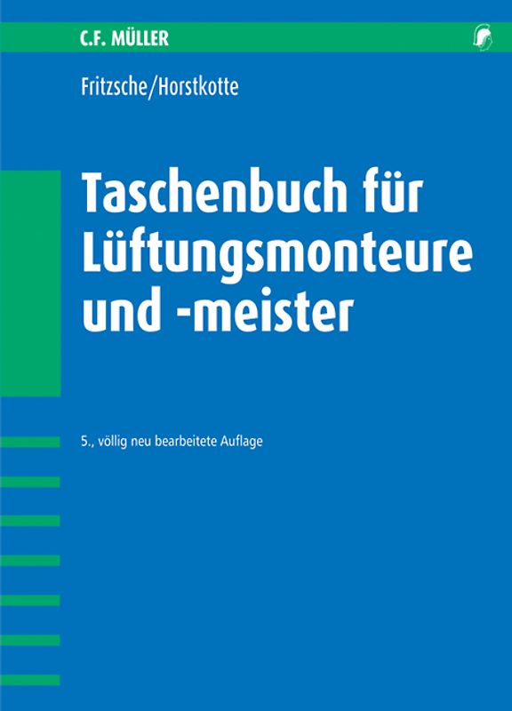 Taschenbuch für Lüftungsmonteure und -meister