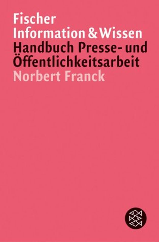 Handbuch Presse und Öffentlichkeitsarbeit