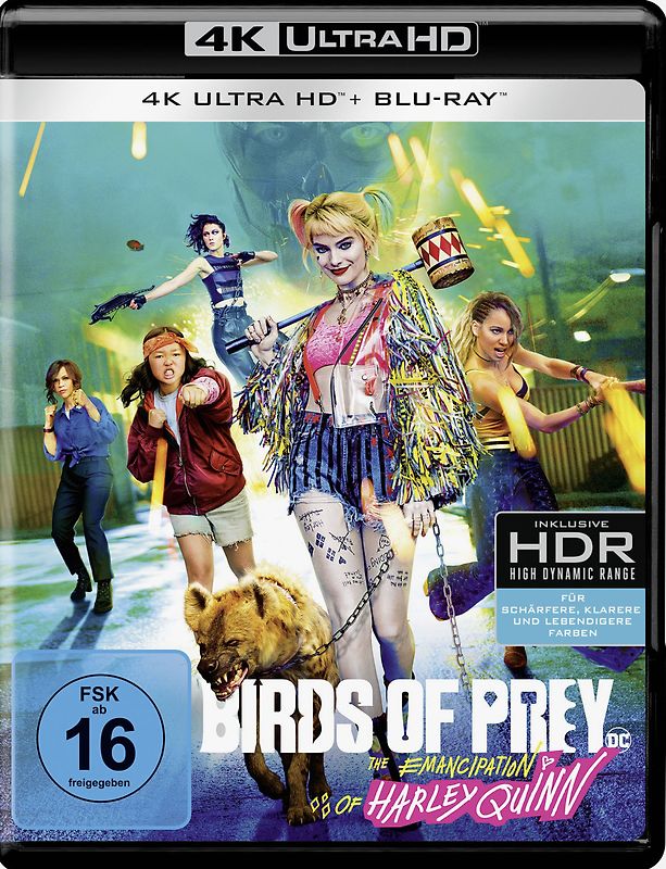Birds of Prey: The Emancipation of Harley Quinn 4K [inkl. Blu-ray] 4K Ultra HD Blu-ray